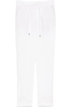 N.PEAL Atrani Linen trousers