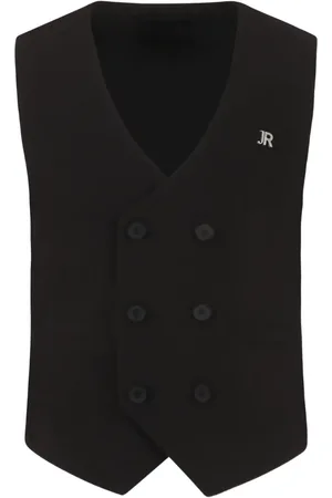 John Richmond Logo-appliqué waistcoat