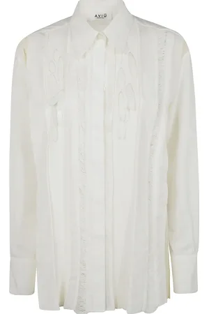 AVIÙ Ripped-detail shirt