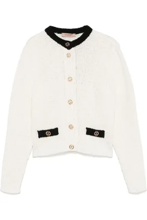 Twin-Set Logo-buttons cardigan