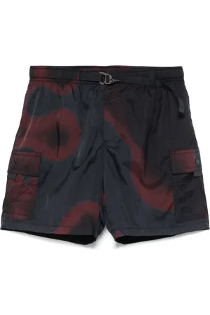 Lacoste Ombré-print cargo shorts