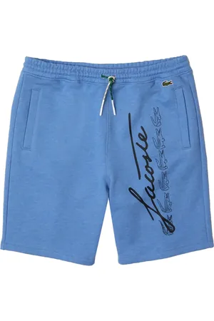 Lacoste Printed cotton " " track shorts