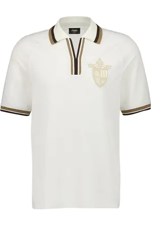 Fendi Jacquard polo shirt