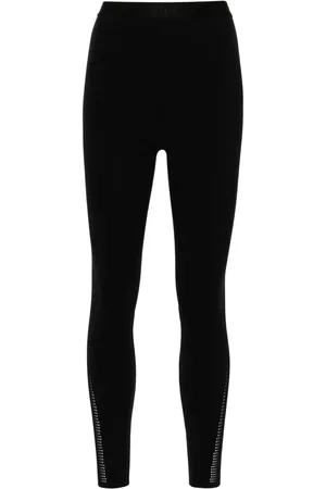 Wolford Logo-waistband high-waisted leggings