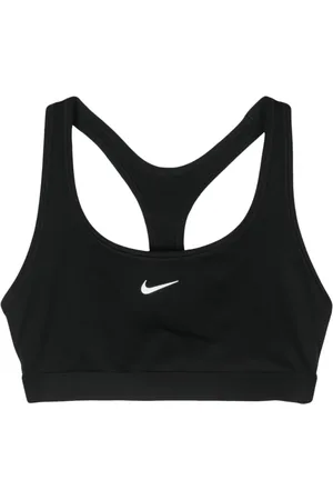Nike Swoosh-print sports bra