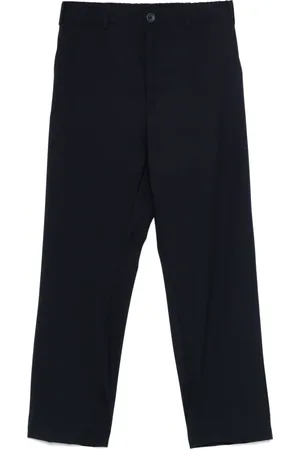 HERNO Logo-plaque trousers