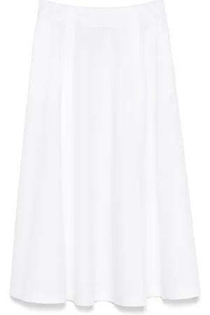 PESERICO SIGN A-line midi skirt