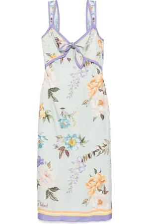 Self-Portrait Floral-print midi dress