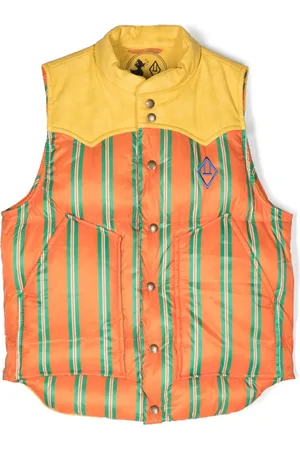 The Animals Observatory Stripped panelled vest