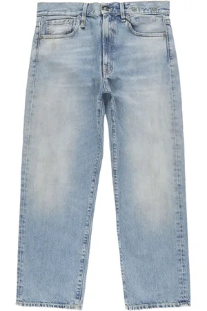 R13 Logo-patch jeans