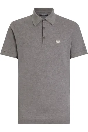 Dolce & Gabbana Logo-plaque polo shirt