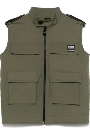 Msgm Logo-patch vest