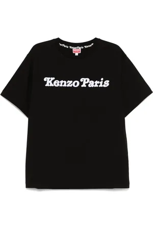 Kenzo X Verdy flocked-logo T-shirt