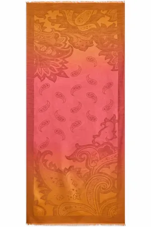 Etro Paisley-print silk scarf