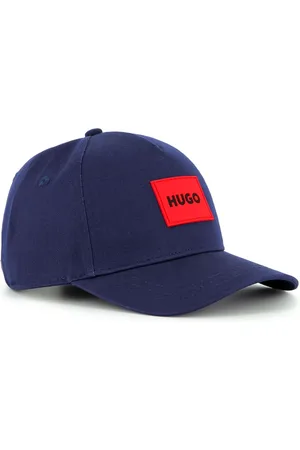 HUGO BOSS Logo-appliqué cap