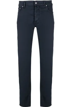 Jacob Cohen Mid-rise slim-cut trousers
