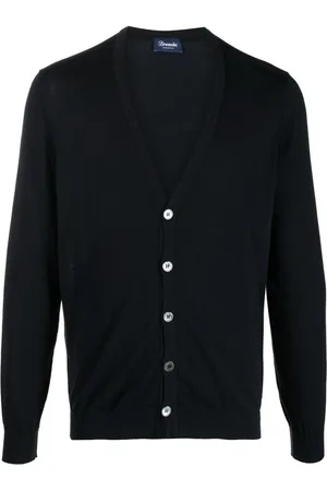 DRUMOHR Fine-knit cotton cardigan