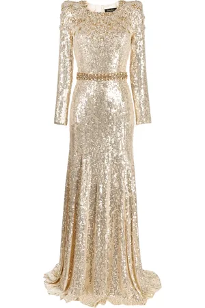 Jenny Packham Georgia sequin-embellished gown