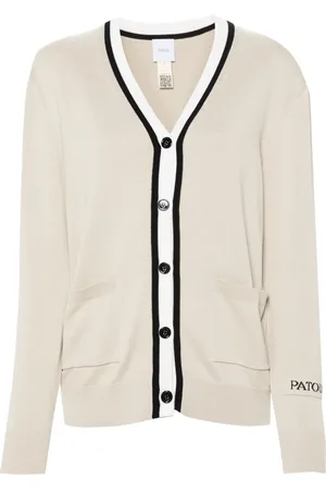 Patou Contrasting-trim cardigan