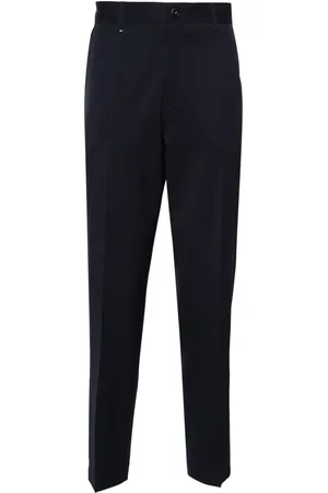 HUGO BOSS Mid-rise tailored trousers
