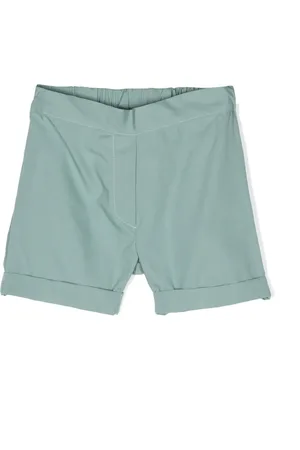 SIOLA Elasticated-waist cotton shorts
