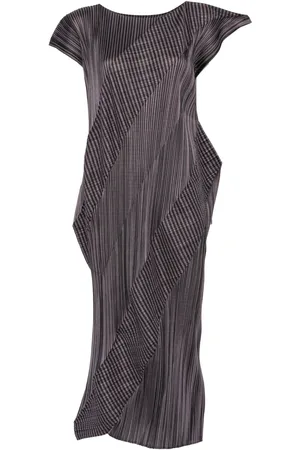 PLEATS PLEASE ISSEY MIYAKE Cosmic Rays midi dress