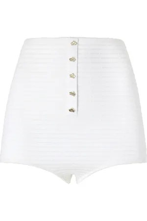 GENNY Fine-knit mini shorts