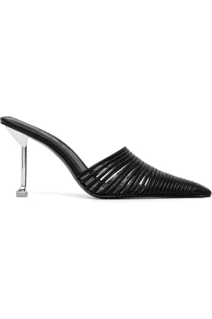 Naked Wolfe Chromed pumps