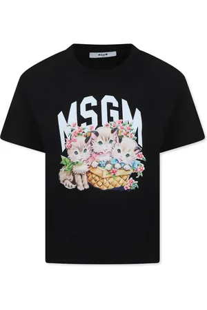 Msgm Logo-print T-shirt