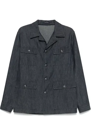 TAGLIATORE Cotton shirt jacket
