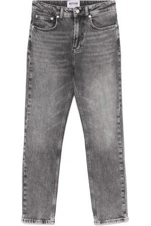Moschino Logo-patch jeans