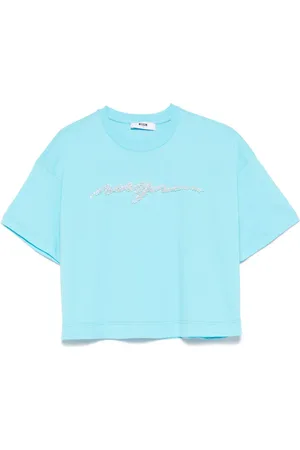 Msgm Logo-embellished T-shirt