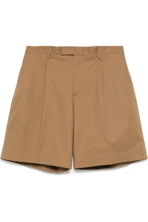 LARDINI Pleat-detail shorts