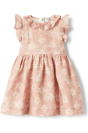 Il gufo Floral-print dress