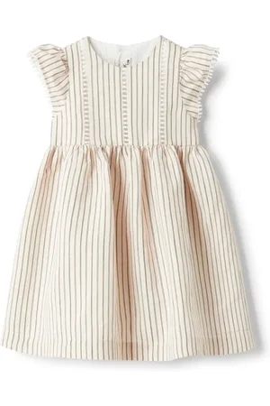 Il gufo Striped dress