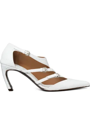 Tory Burch 75mm multi-buckle pumps