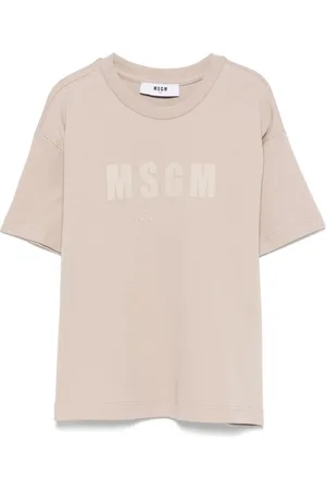 Msgm Logo-tape T-shirt