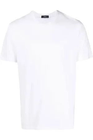 HERNO Logo-plaque cotton T-shirt