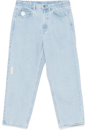 A Bathing Ape AAPENOW moonface-logo jeans