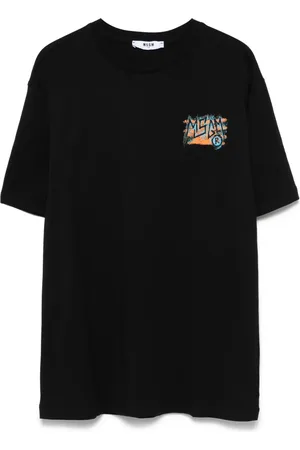 Msgm Logo-print T-shirt