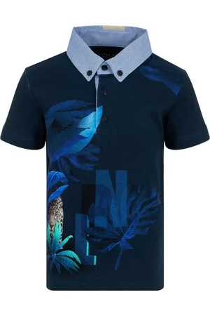 Lapin House Graphic-print cotton polo shirt