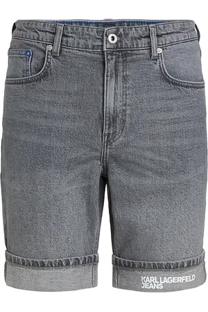 Karl Lagerfeld Slim-fit denim shorts