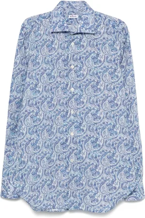 Kiton Paisley-print shirt