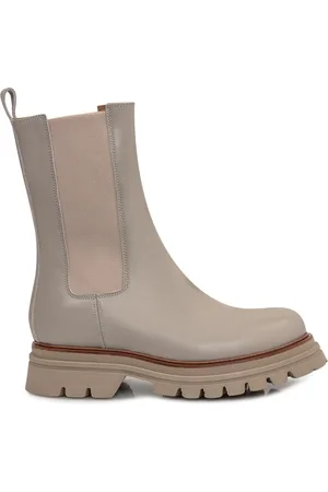 Ennequadro Leather Chelsea boots
