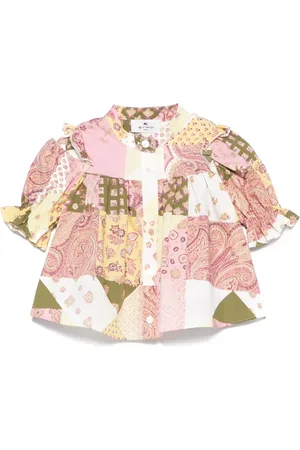 Etro Patchwork-print blouse