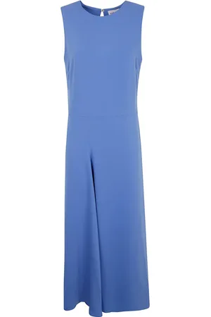 P.A.R.O.S.H. Pleat-detail sleeveless dress