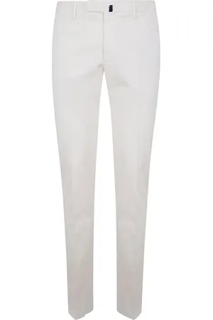 Incotex Pressed-crease chino trousers