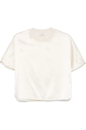 PESERICO SIGN Satin T-shirt