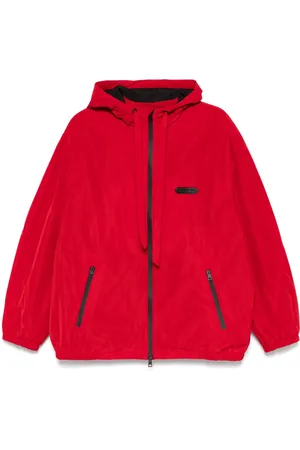 Lanvin Logo-patch windbreaker