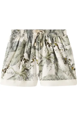 ZIMMERMANN Botanical-print shorts